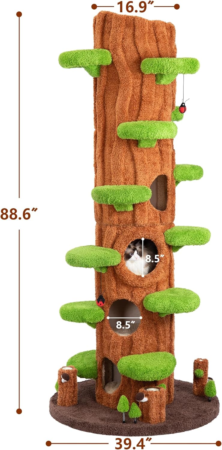 ZAREVO Cat Play Tower
