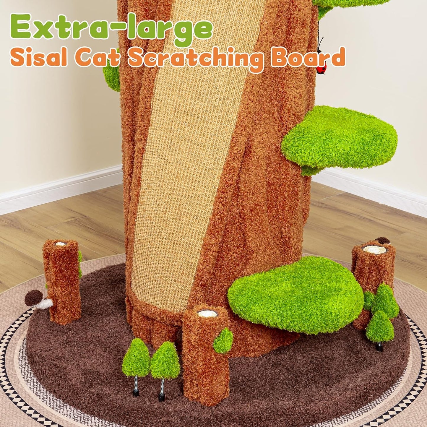 ZAREVO Cat Play Tower