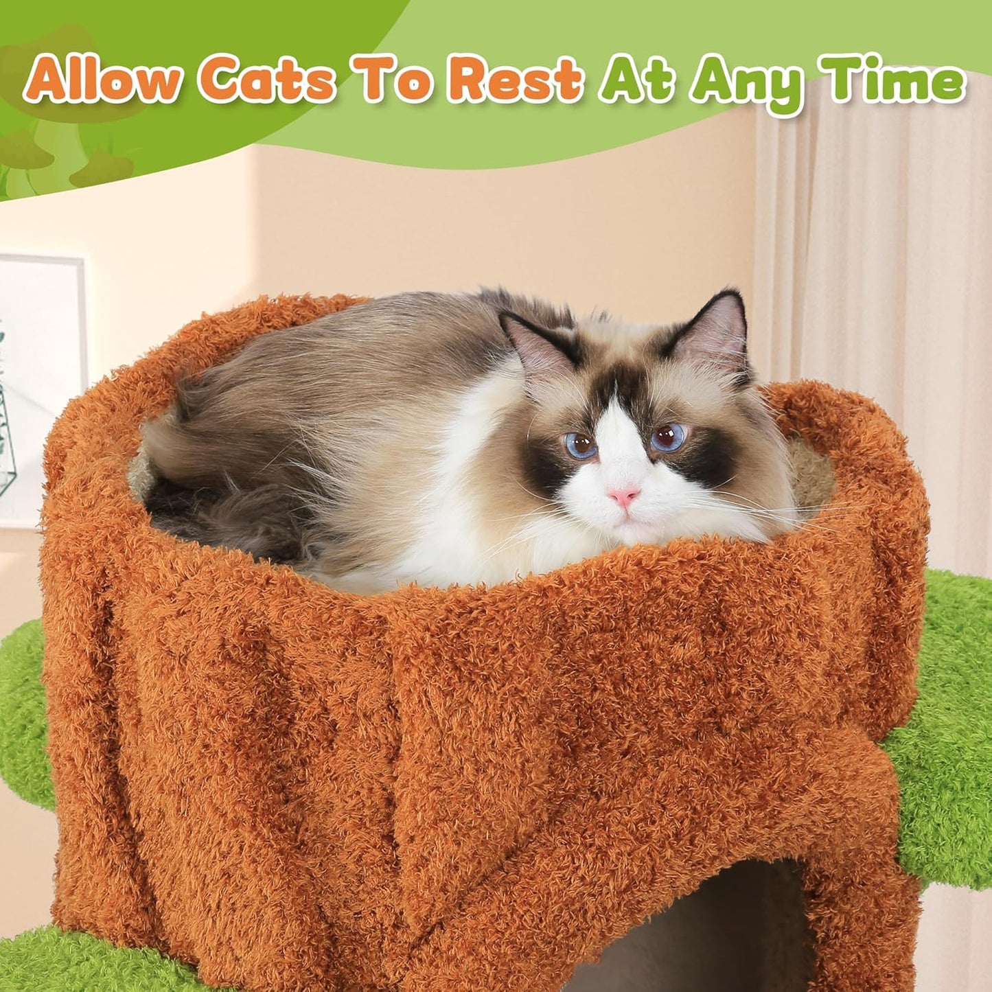 ZAREVO Cat Play Tower